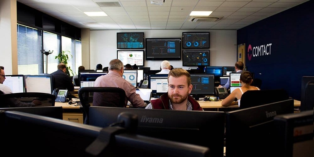 Comtact's UK Security Operation Centre (SOC)