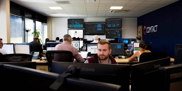 Comtact's UK Network Operation Centre (NOC)