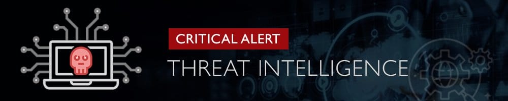 Threat intelligence banner